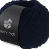 Lana Grossa Häkelwolle Merino Soft Blau 50 g