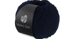 Lana Grossa Häkelwolle Merino Soft Blau 50 g