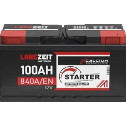 LANGZEIT Batterien LANGZEIT 100Ah 12V