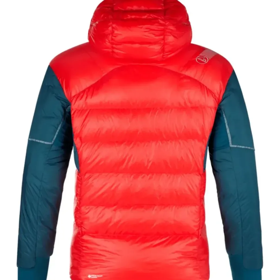 La Sportiva Supercouloir 1000 Down Jkt Daunenjacke Poppy/Storm Blue S