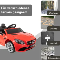 Lemodo Elektroauto Mercedes Elektrofahrzeug rot (nicht verfügbar)