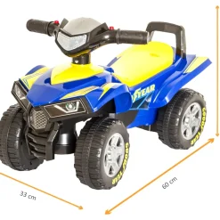 Lemodo GOOD YEAR Rutscherauto Kinder-Quad, Rutschauto
