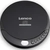 Lenco CD-200 Tragbarer CD-Player CD, CD-RW, MP3 Akku-Ladefunktion Schwarz