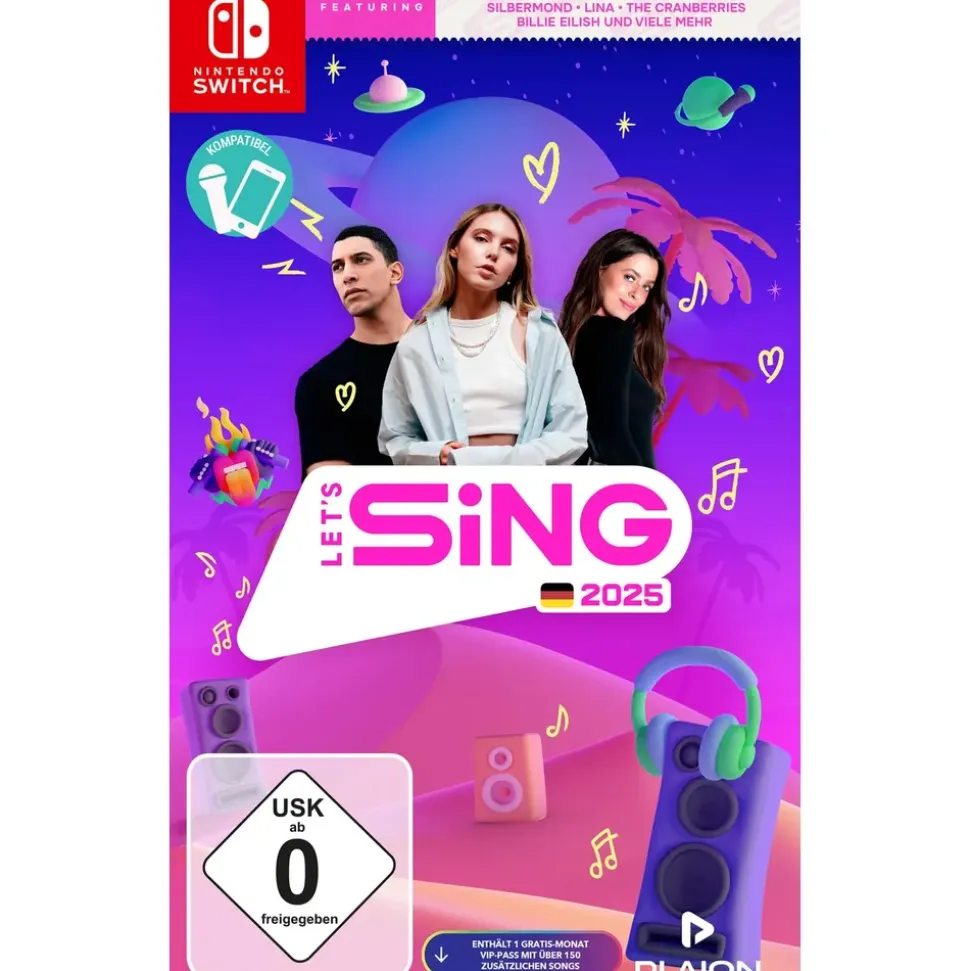 Let's Sing 2025 - Edition (PEGI) (Nintendo Switch)