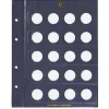 Leuchtturm1917 VISTA Ergänzungsblätter Blanko für VISTA Classic Euroalbum für 2  (Euro) Münzen