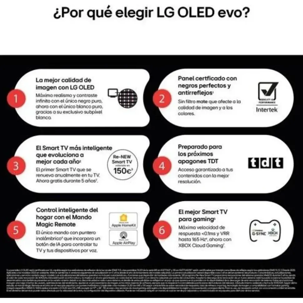 LG C54LA 4K OLED evo AI Smart TV C5