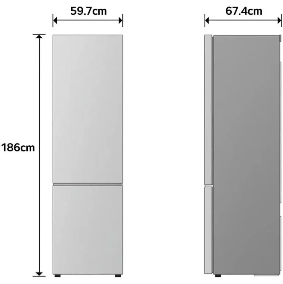 LG GBBS514 Kühl-Gefrierkombination