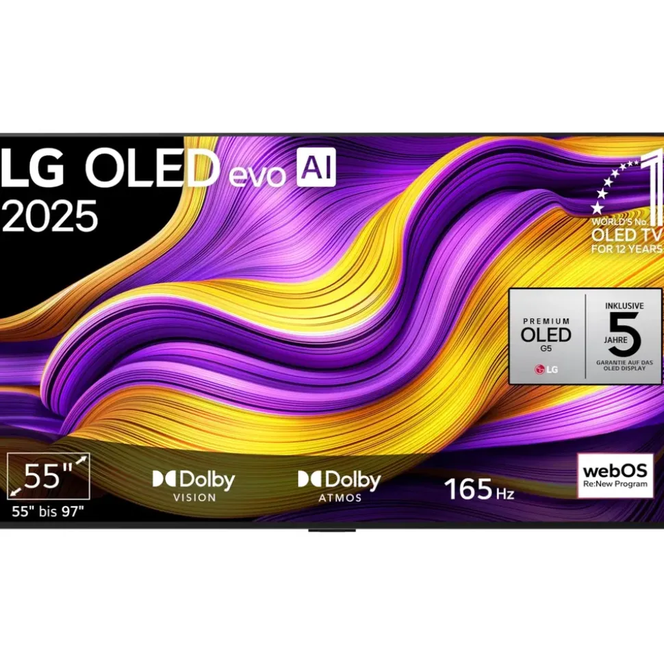 LG G57LW 4K OLED evo AI Smart TV G5
