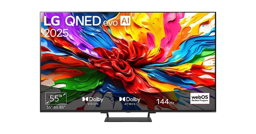 LG QNED93A6A 4K QNED evo AI Smart TV