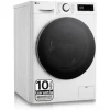 LG Serie 600 F4DR6009A1W Waschtrockner (9 kg / 6 kg, 1400 U/min)