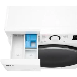 LG Serie 600 F4DR6009A1W Waschtrockner (9 kg / 6 kg, 1400 U/min)