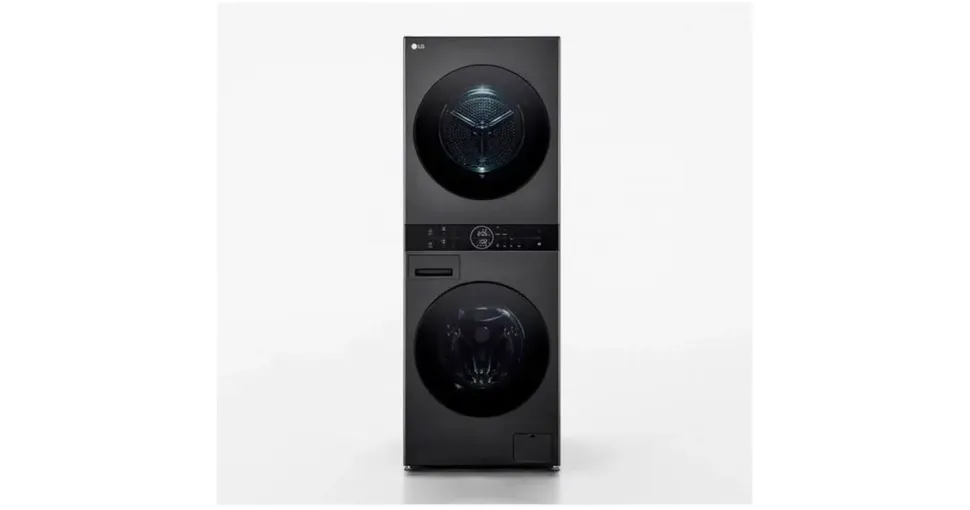 LG WashTower WT1210BBF Wasch/Trocken-Säule (12 kg / 10 kg, 1350 U/min)