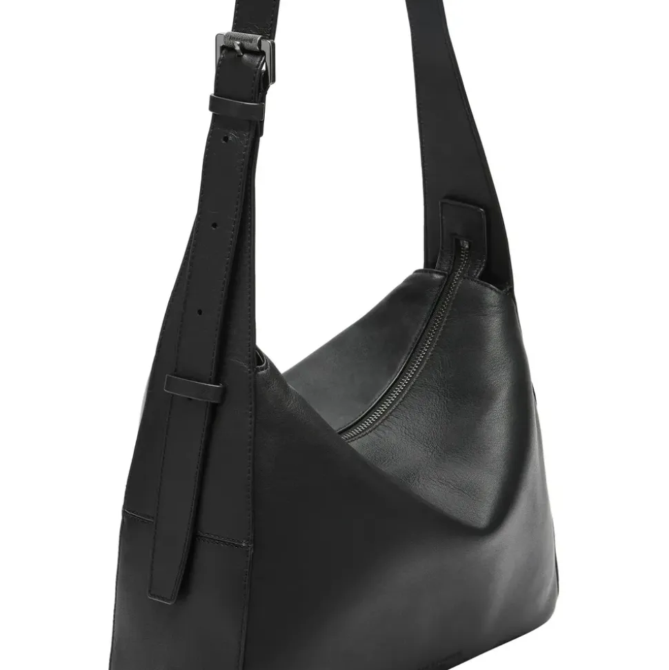 Liebeskind Berlin Sky II Hobo M Leder Black