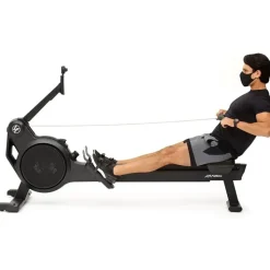Life Fitness Heat Rower LCD Schwarz