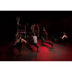 Life Fitness Heat Rower LCD Schwarz