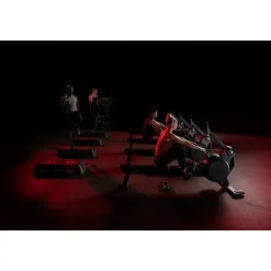 Life Fitness Heat Rower LCD Schwarz