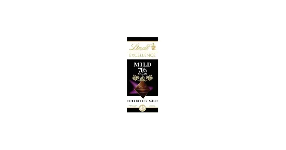 Lindt Excellence Mild Edelbitter Schokoladentafel 100 g