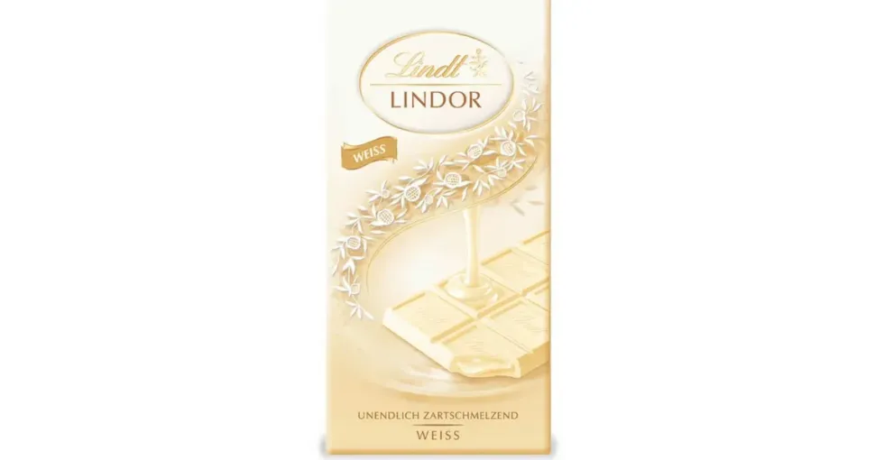 Lindt Lindor weiße Schokolade 3 Packungen 100 g