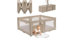 lionelo Florence Laufgitter Beige