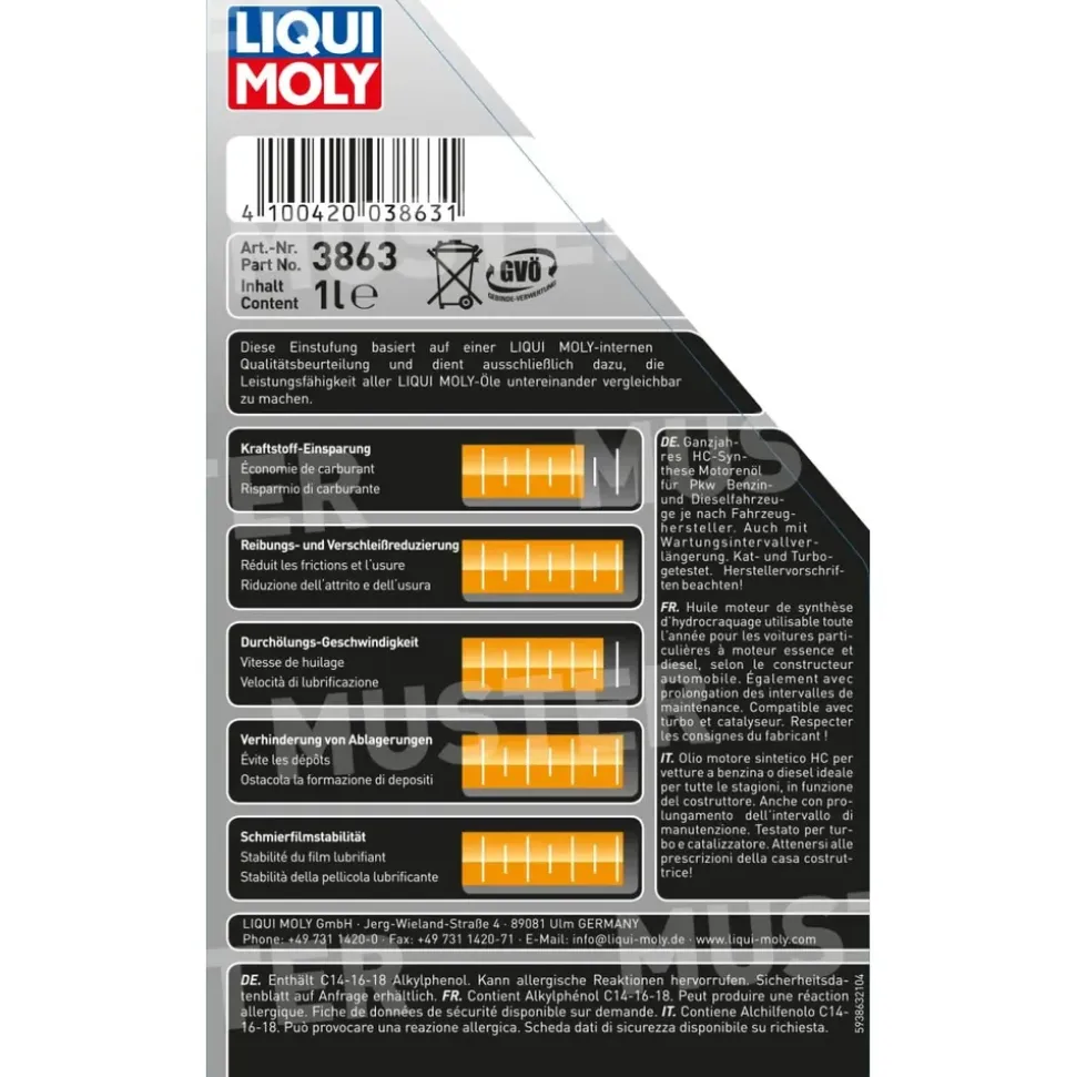 LIQUI MOLY Leichtlauf High Tech 5W-40