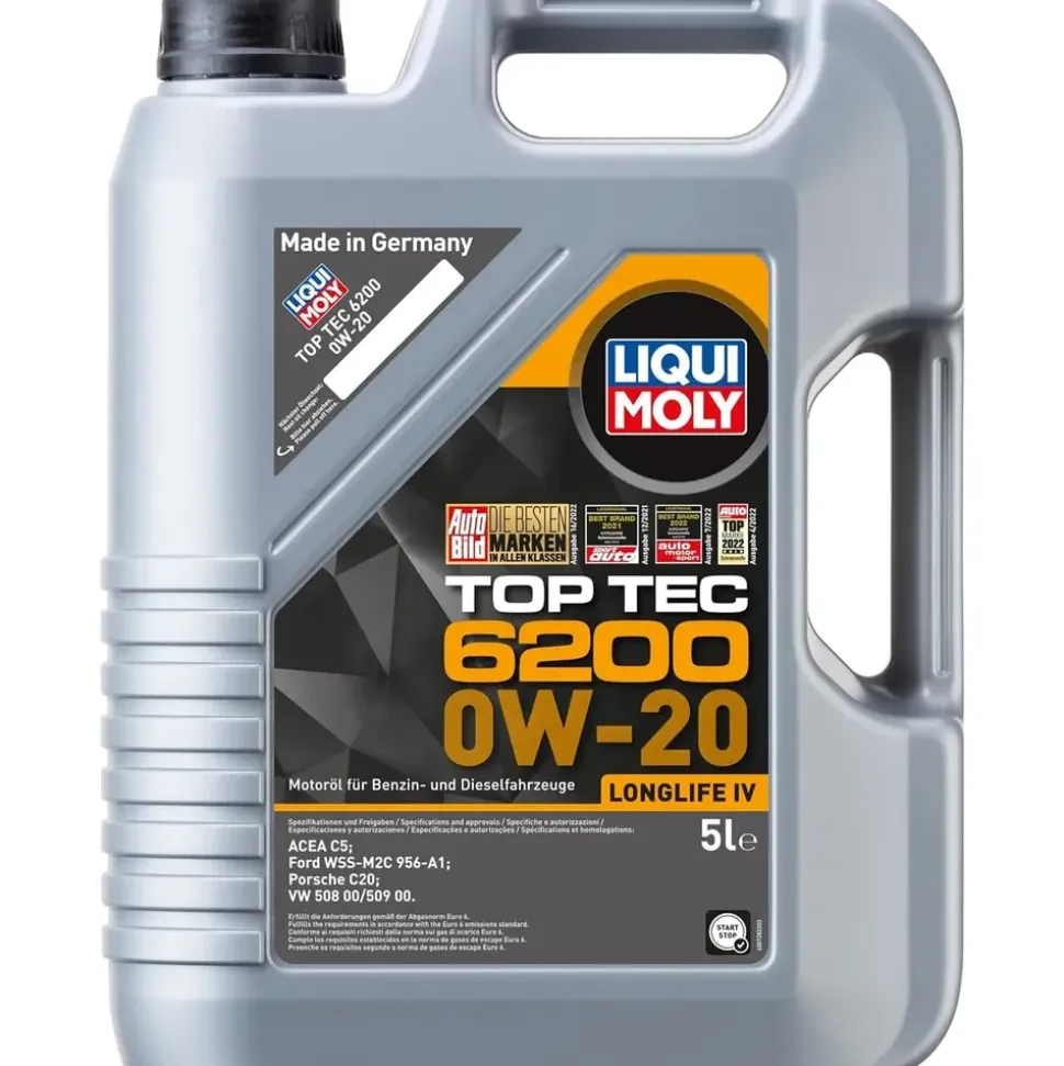 LIQUI MOLY Top Tec 6200 20781 0W-20 5 l