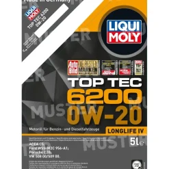 LIQUI MOLY Top Tec 6200 20781 0W-20 5 l