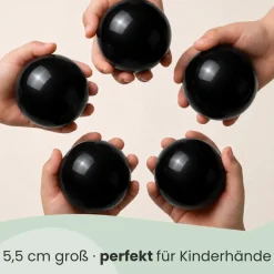 LittleTom 50 Bällebadbälle 5,5 cm schwarz