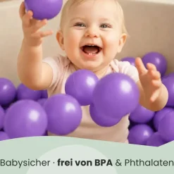 LittleTom Bällebad-Bälle, Lila