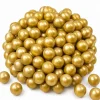 LittleTom 50 Bälle für Bällebad 5,5cm Babybälle Plastikbälle Baby Spielbälle Gold