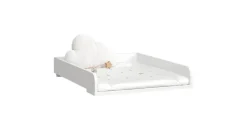 livinity® Wickelaufsatz, Paolina, Weiß, 60 x 12.6 cm