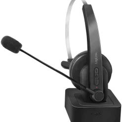 Logilink BT0059 On Ear Headset Bluetooth Mono Schwarz