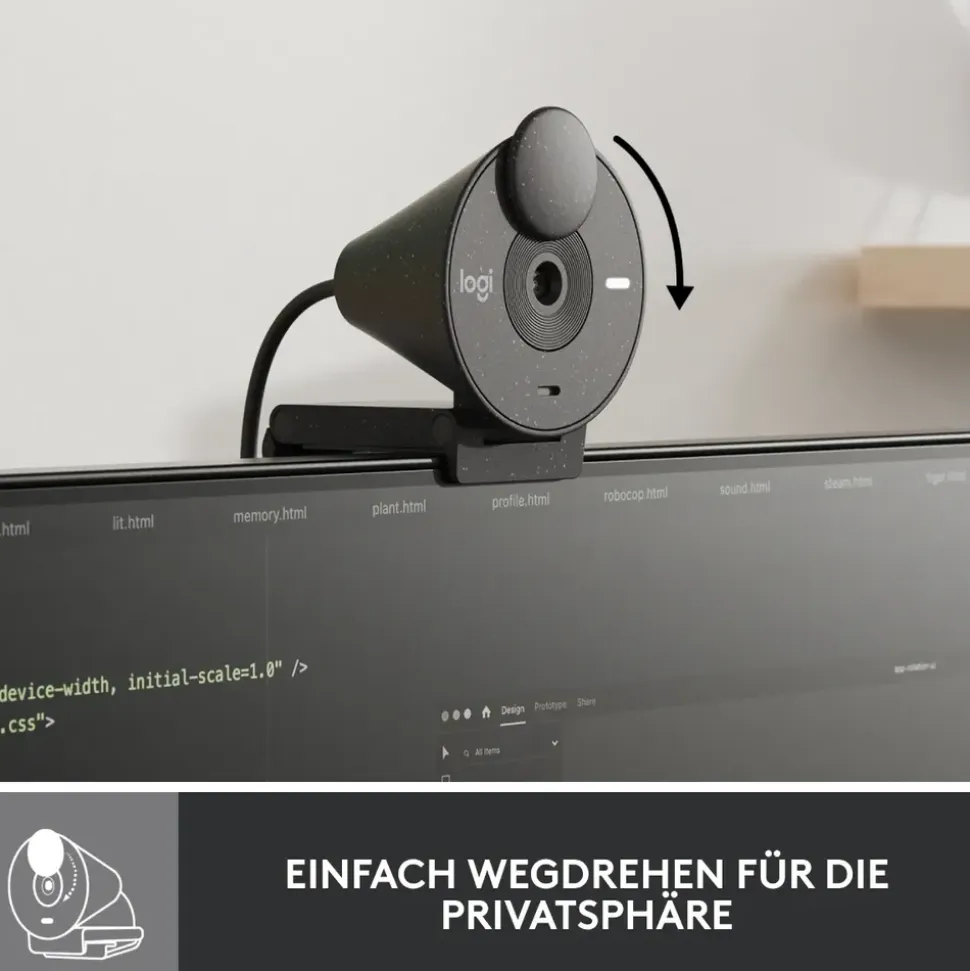 Logitech Brio 300 graphite