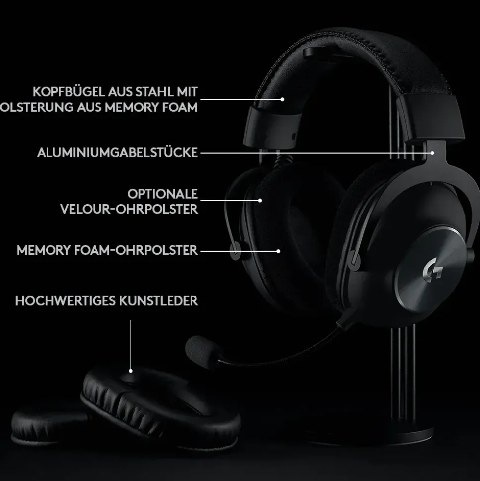 Logitech G Pro X Wireless schwarz