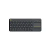 Logitech K400 Plus Wireless Touch Keyboard DE schwarz