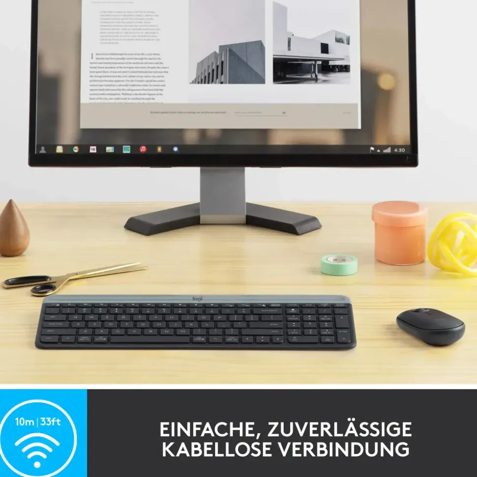 Logitech MK470 Slim Wireless Combo