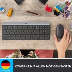 Logitech MK470 Slim Wireless Combo