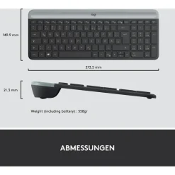 Logitech MK470 Slim Wireless Combo