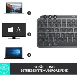 Logitech MX Keys Mini DE grafit