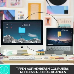 Logitech MX Keys Mini DE grafit