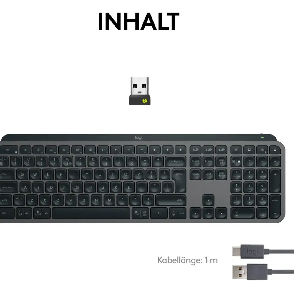 Logitech MX Keys S Scissor-Key DE