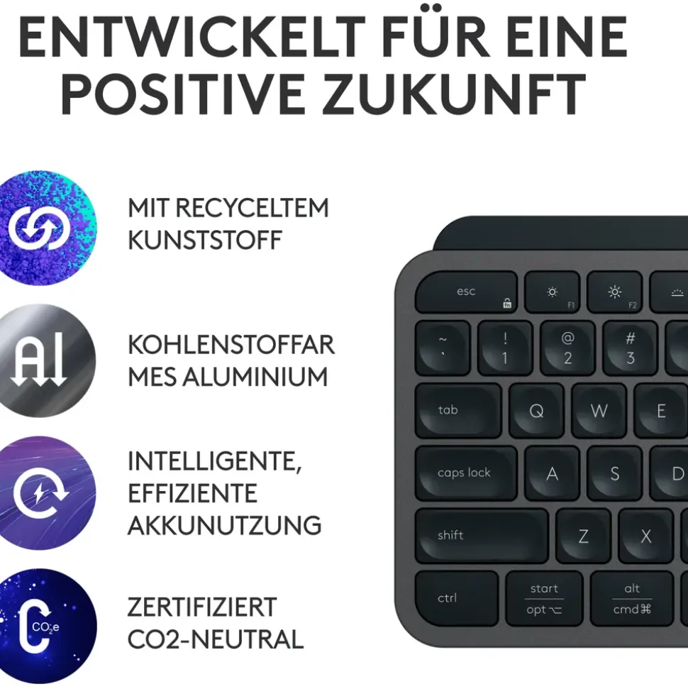 Logitech MX Keys S Scissor-Key DE