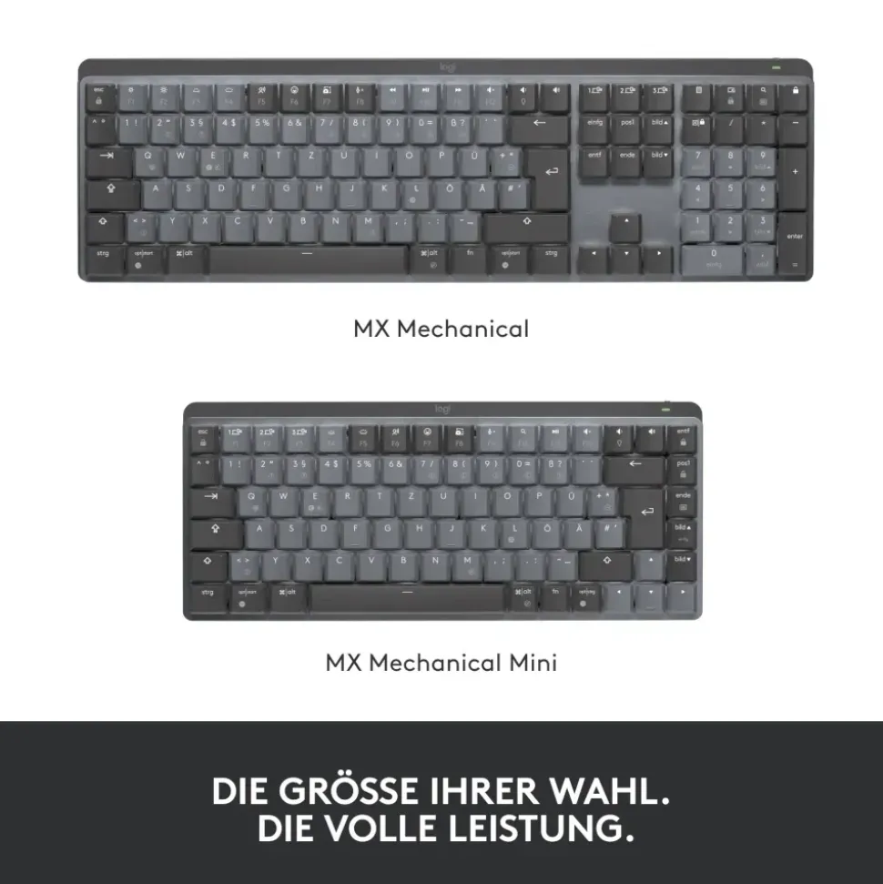 Logitech MX Mechanical Tactile Quiet DE