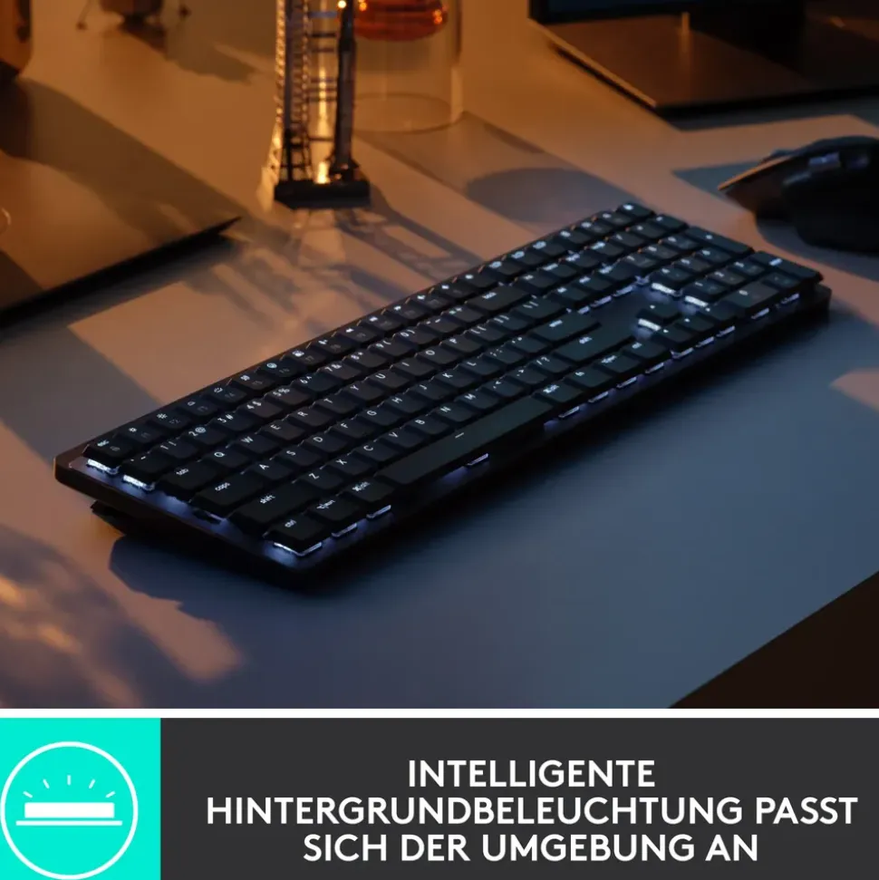 Logitech MX Mechanical Tactile Quiet DE