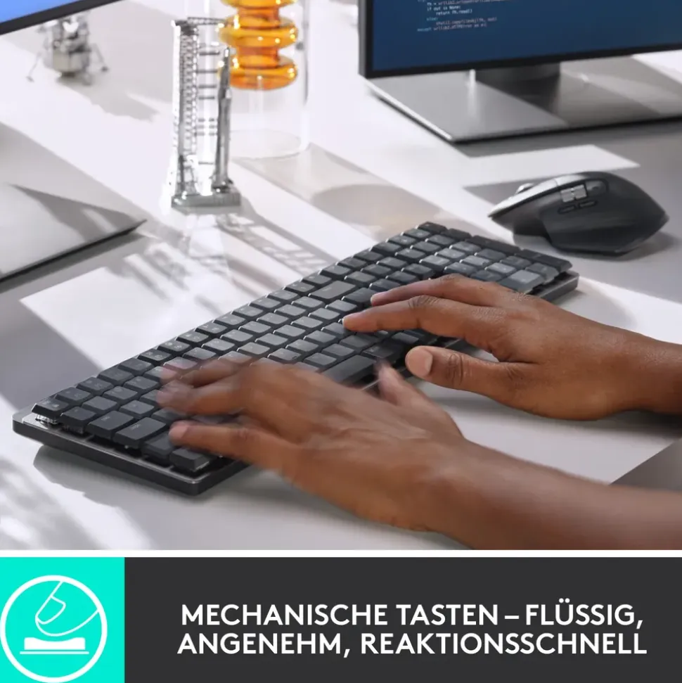 Logitech MX Mechanical Tactile Quiet DE