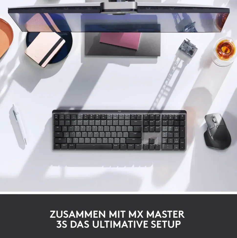 Logitech MX Mechanical Tactile Quiet DE