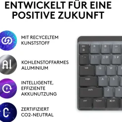 Logitech MX Mechanical Tactile Quiet DE