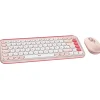 Logitech POP Icon Combo DE Rose und Off-White