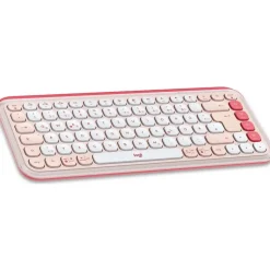 Logitech POP Icon Combo DE Rose und Off-White