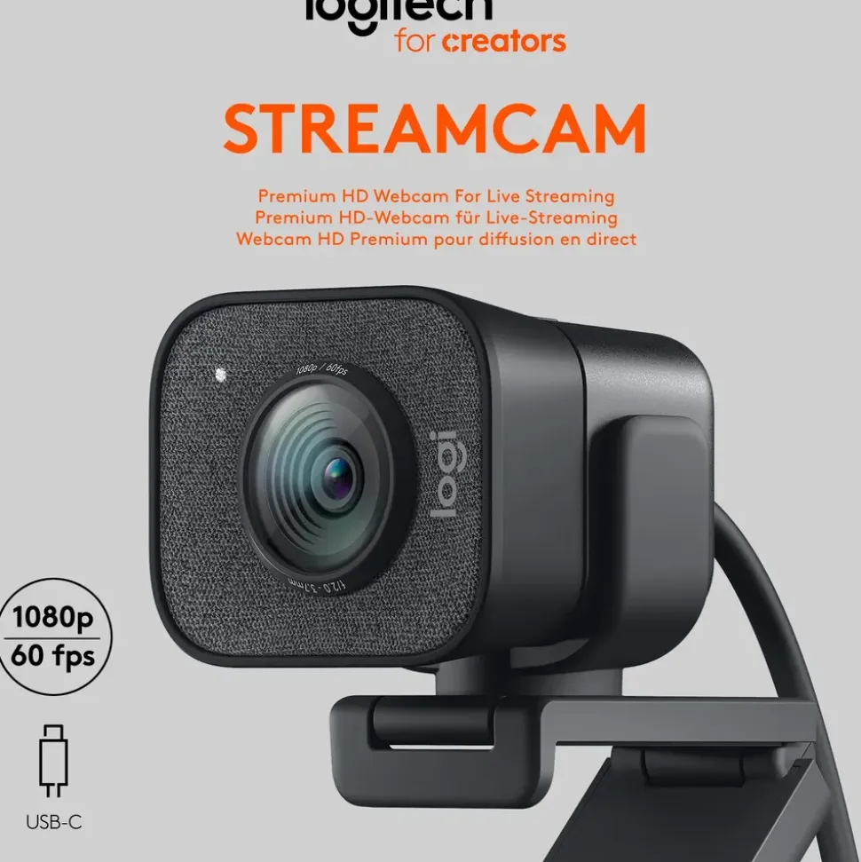 Logitech StreamCam grafit