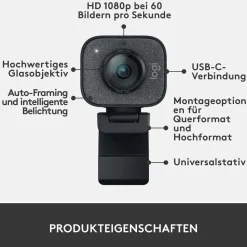 Logitech StreamCam grafit